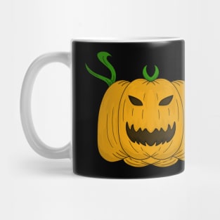 pumpkin head for halloween day Mug